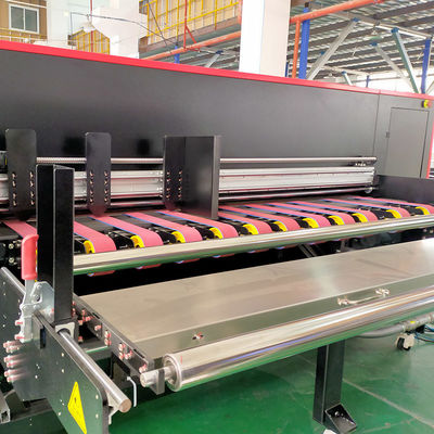 Yüksek Hızlı Oluklu Dijital Baskı Makinesi endüstriyel mürekkep püskürtmeli yazıcı 600 dpi