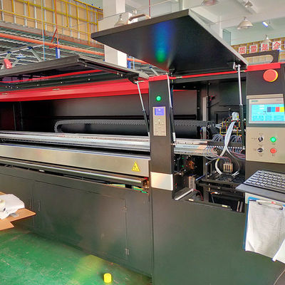 Yüksek Hızlı Oluklu Dijital Baskı Makinesi endüstriyel mürekkep püskürtmeli yazıcı 600 dpi