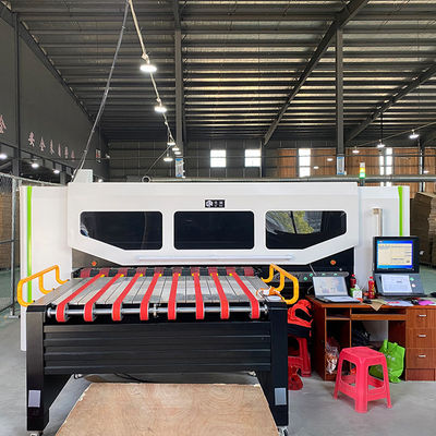 Otomatik Renk Değiştirme ile Karton Kutusu için Yüksek Hızlı Cmyk Mürekkep Yayın makinesi