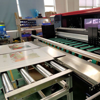 Oluklu Kutular İçin 600 Dpi Mürekkep Püskürtmeli Yazıcı Dijital Baskı Makinesi