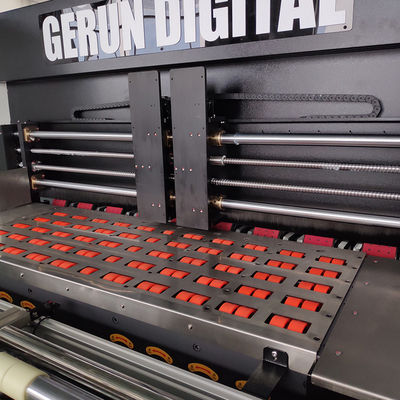 Kart Oluklu Dijital Baskı Makinesi Yazıcı Mürekkep Püskürtmeli Kısa Çalışma